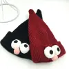 The 2017 new style of women's autumn and winter hats are cute, warm, candy-like, simple, pointed woolen hats and children's knitted hats that are versatile details Picture